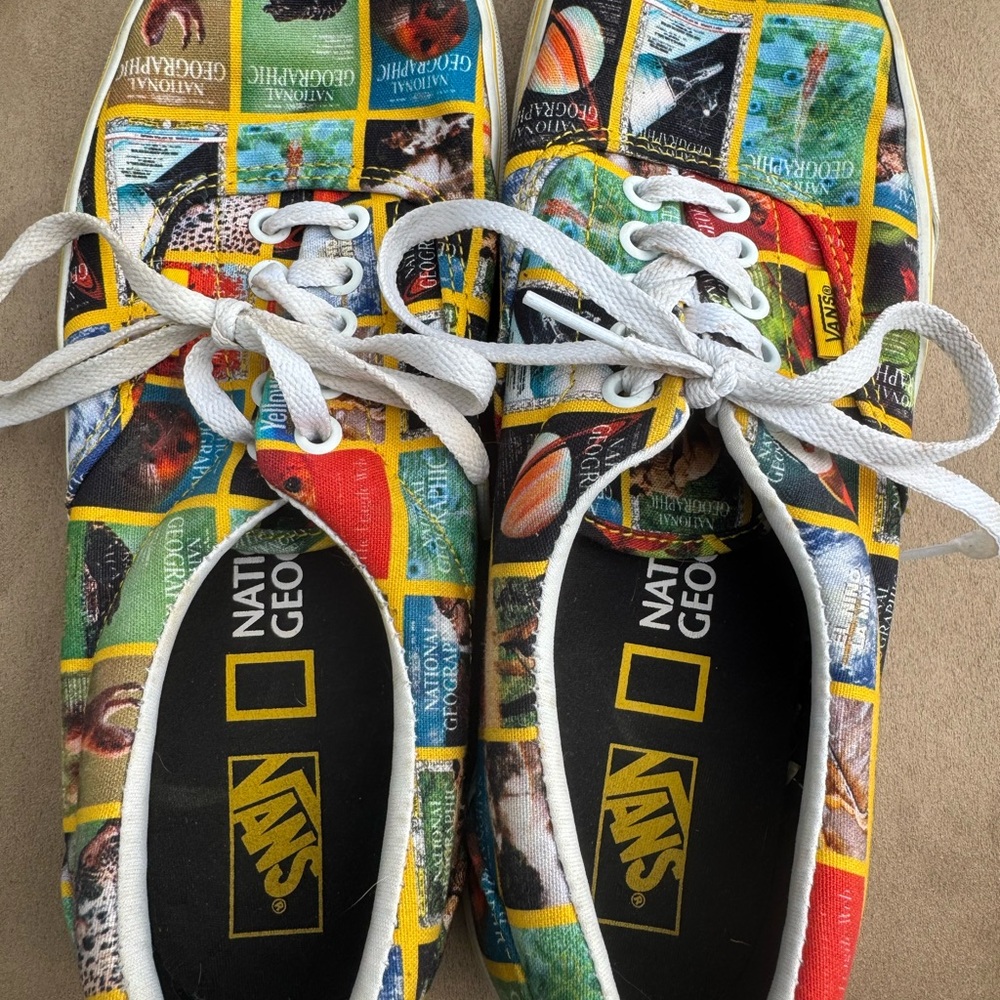 Vans Colorful Comic Print Sneakers